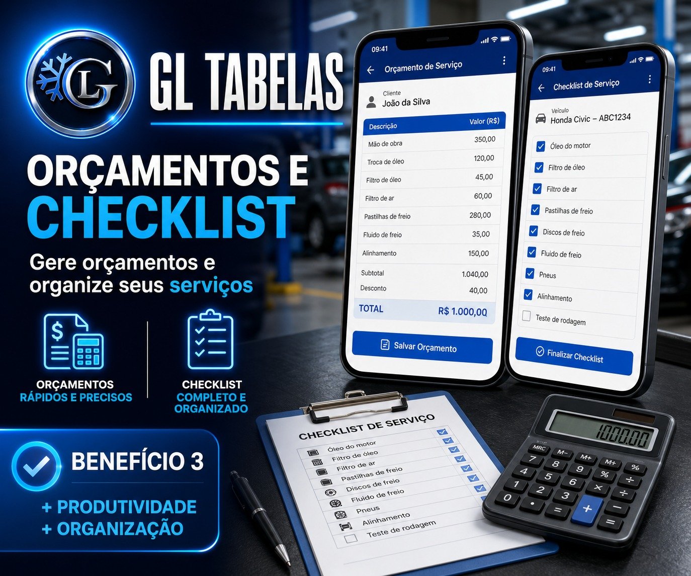 GL APP - ORCAMENTOS